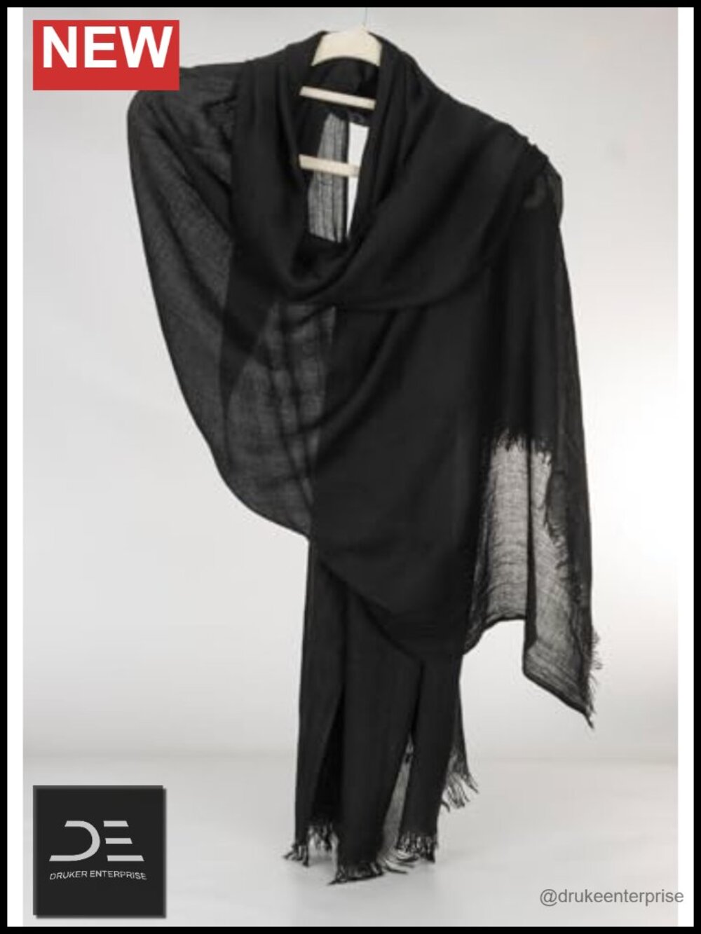 Cotton Blend Lightweight Large Linen Shawl Scarf Head Scarf Beach Travel Wrap - Picture 5 of 6